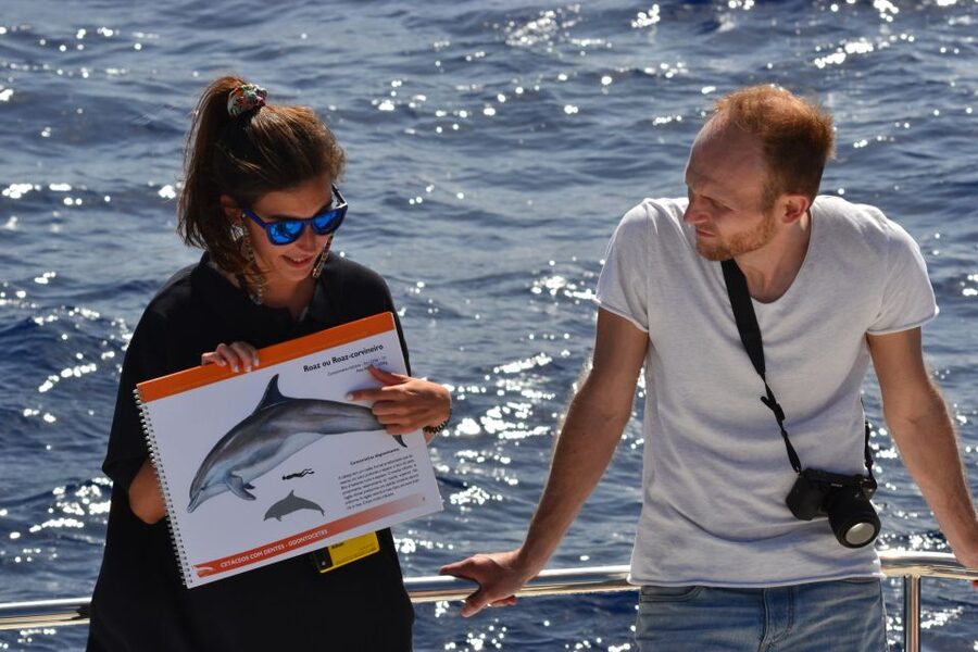 All Inclusive Whale and Dolphin Watching Luxury Tour - Cabo Girão: the sea cliff stop that turns a boat trip into a swim day