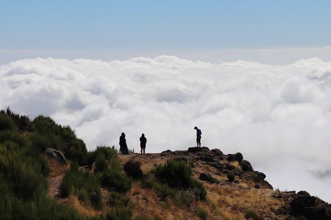 Arieiro Peak, Santo Serra, Cristo Rei in Open Roof 4x4 Experience - Off-Road Jeep Driving and the Guide Factor (Pedro, Rui, Lorenzo, Luis)