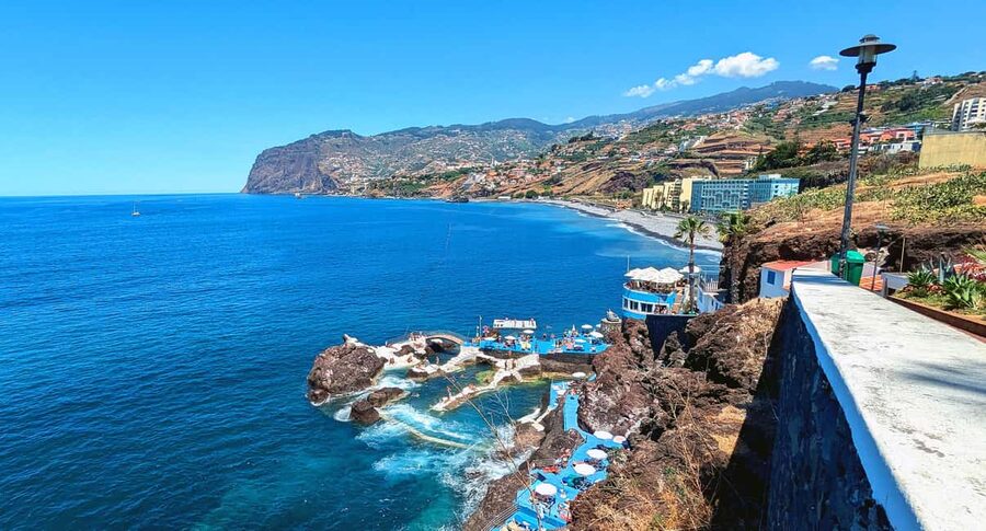 Cabo Girão Skywalk: Half-day Private Jeep - Estreito de Câmara de Lobos: vineyards on the way back down