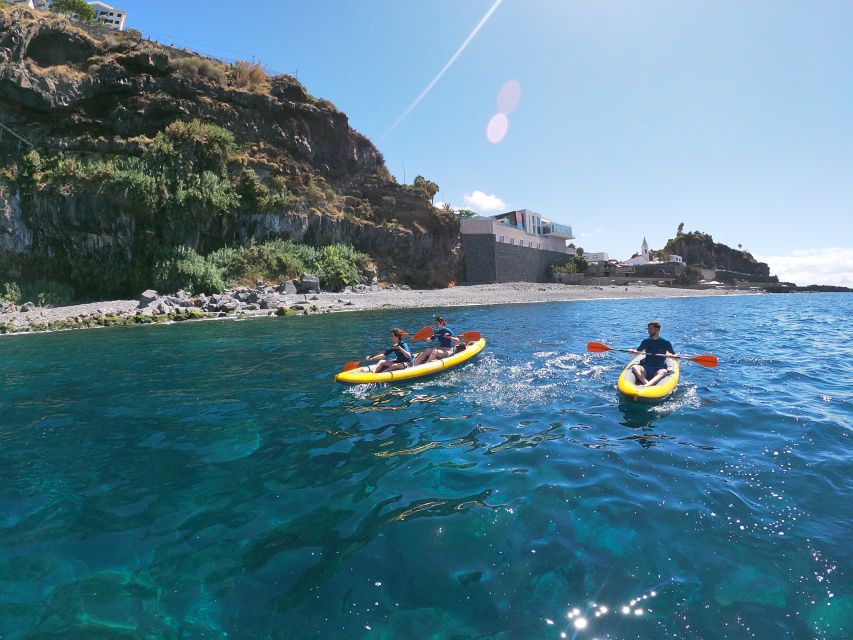 Câmara de Lobos: Private Guided Kayaking Tour in Madeira - What 1.5 Hours Looks Like on a Private Kayak