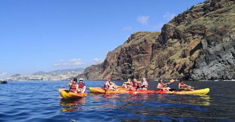 Caniço, Madeira: Marine Reserve Kayak & Snorkelling Tour - The Flow of the Tour: What You Do, in What Order