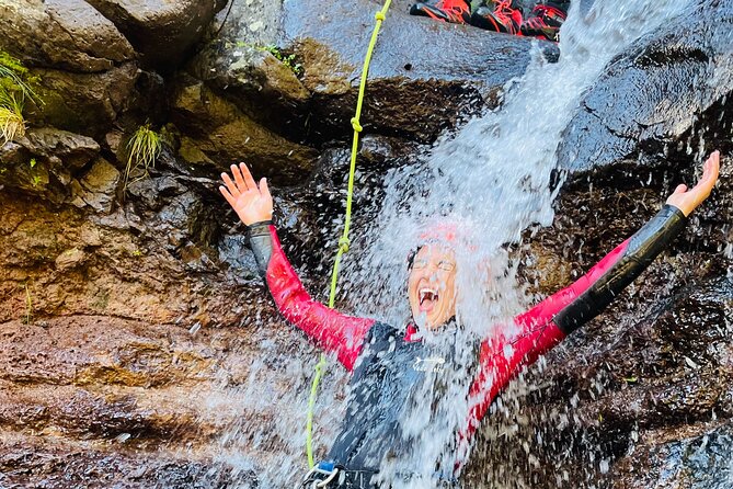 Canyoning Experience Level I Beginners in Ribeira das Cales - Meeting at Parque Ecológico do Funchal and getting geared up fast