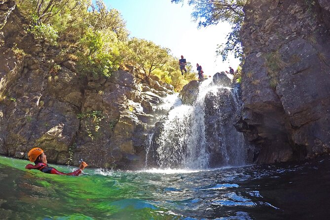 Canyoning Experience Level II Moderate - Safety, control, and the guides Beeto and Diogo