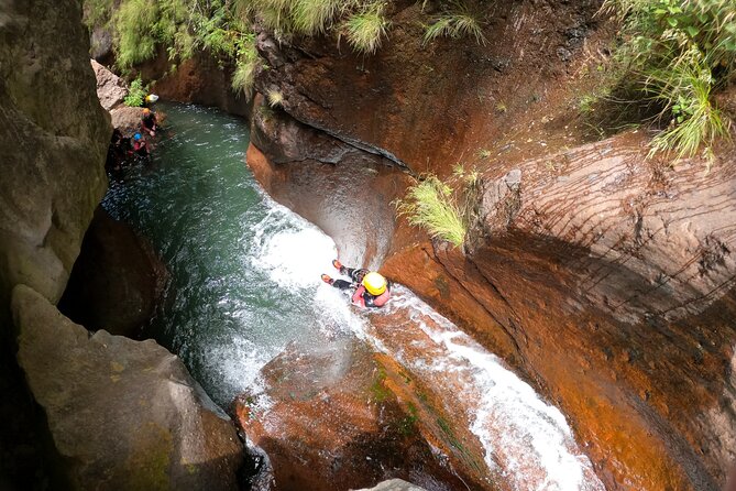 Canyoning Experience Level II Moderate - What Level 2 means in practice: waterfalls, abseils, and jumps