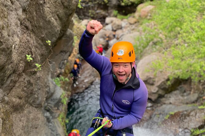 Canyoning in Madeira - Level 2 - The safety briefing: where confidence comes from