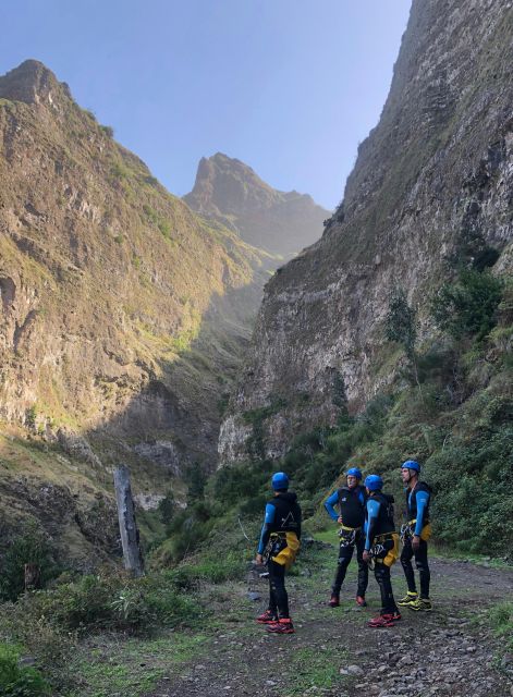 Canyoning Level 2 - Ribeira do Cidrão- Madeira Island - The 4-hour flow: pickup, van ride, and your 2.5 hours on-route