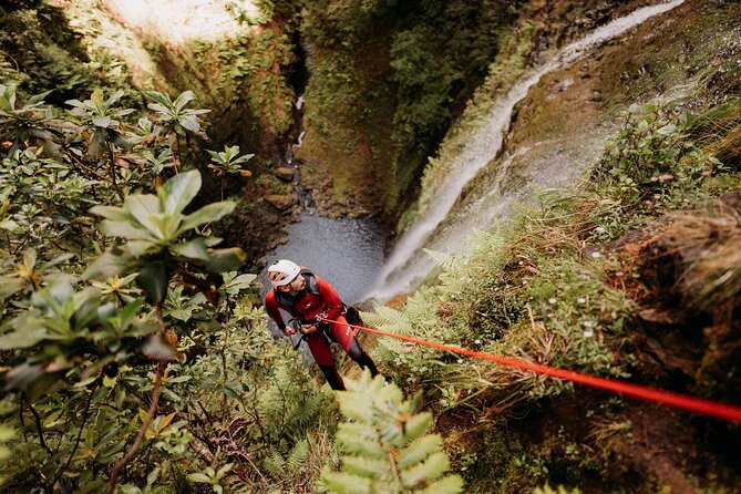 Canyoning Madeira Premium Advanced - The skill coaching and safety vibe