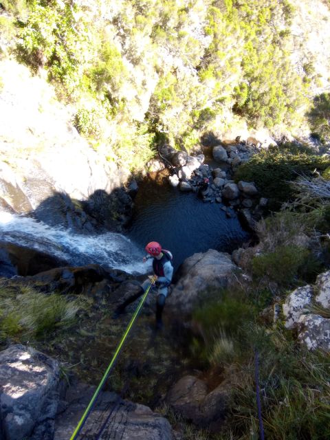Canyoning tour: Private/Small group - First steps in Madeira: pickup, gear, and a safety brain