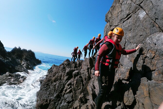 Coasteering Tour - Cliff jumping, swimming, scrambling. - Swimming, snorkeling, and cave exploration in clear water