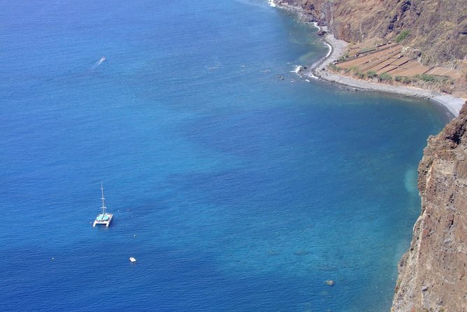 Dolphin and Whale Watching Catamaran Cruise from Funchal - Madeira from the water: why the coast angle matters