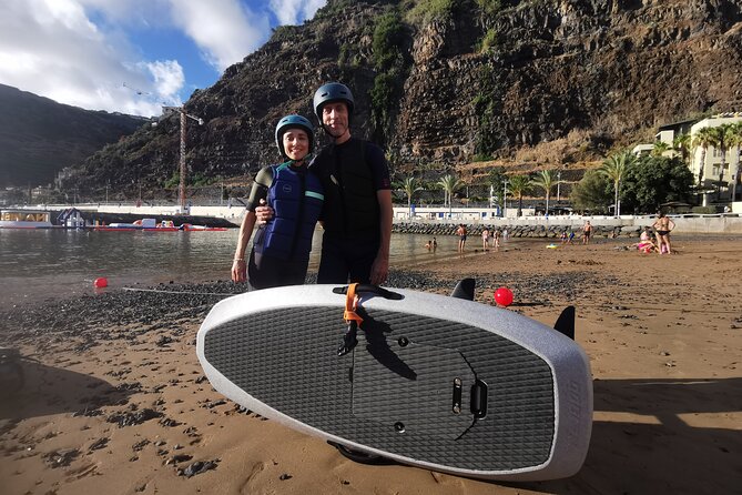 Efoil Surf Board Lesson in Calheta Beach - Calheta Beach makes e-foiling feel simple