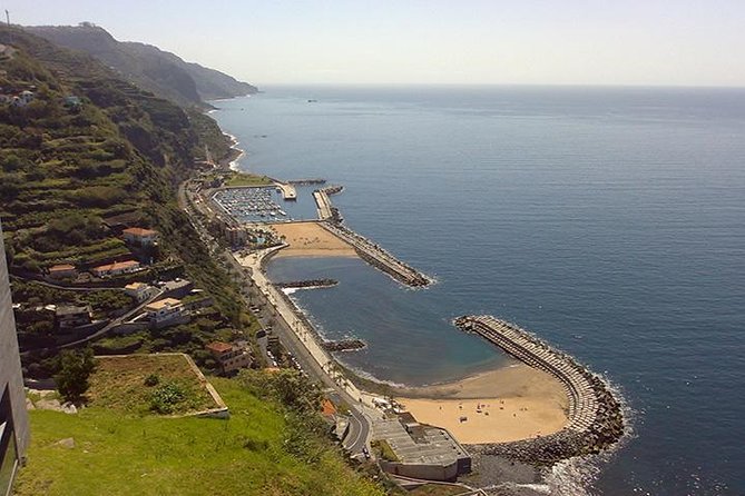 Fishing Villages - Southwest Tour - Prazeres: Dark Basalt Houses and Church Towers That Feel Too Big