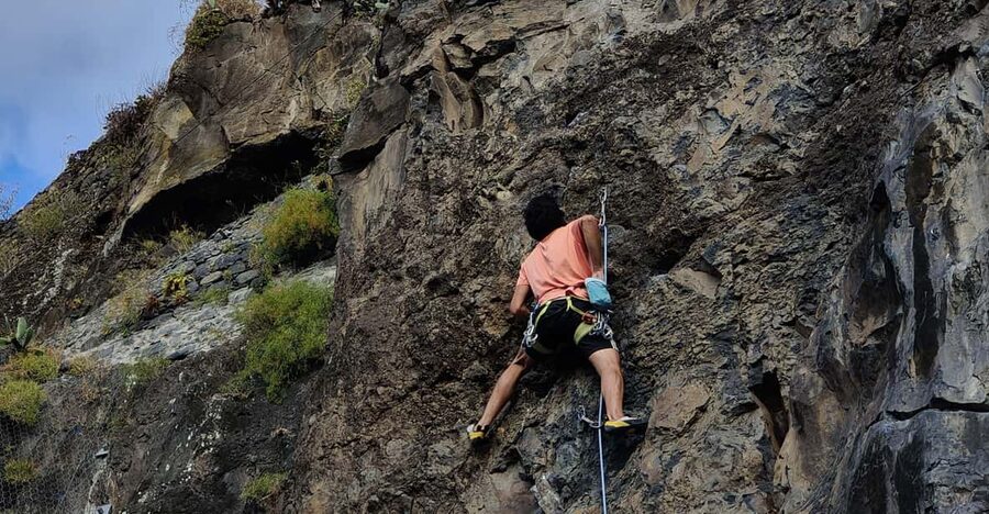 From Funchal: Guided Climbing Tour, with Pick-up - Routes for all levels, led by a certified local climber