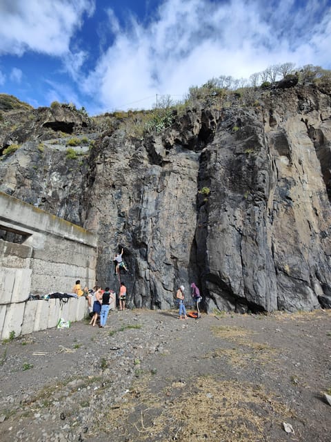From Funchal: Guided Climbing Tour, with Pick-up - English, Spanish, and Portuguese, plus a small-group feel