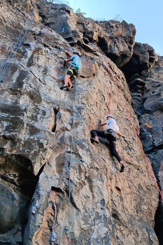From Funchal: Guided Climbing Tour, with Pick-up - Pickup from Funchal, then off-road into the climbing zone