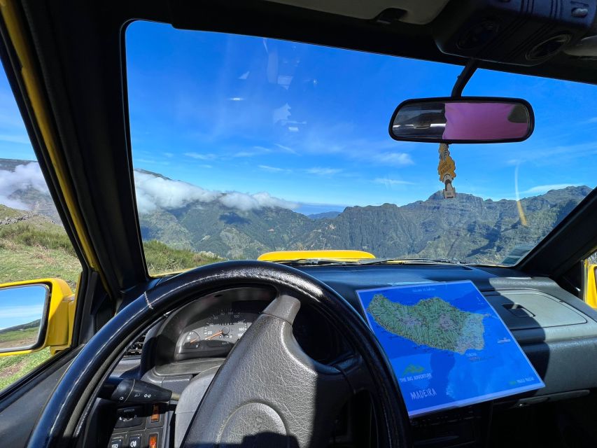 From Funchal: Guided Tour of Madeira Mountains in a Jeep - Madeira tastings: wine and sugarcane cookies on the move