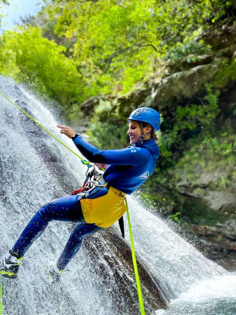 From Funchal: Intermediate (Level 2) Canyoning Adventure - Rappels, Jumps, and Natural Slides Along a River That Keeps Moving