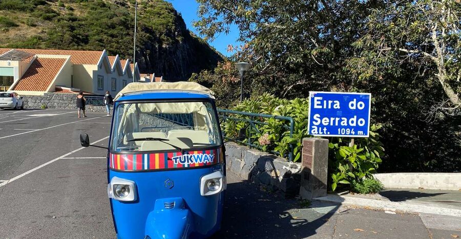 From Funchal: Madeira Nuns Valley Sightseeing Tuk-Tuk Tour - Eira do Serrado viewpoint, the 1,095 meter payoff