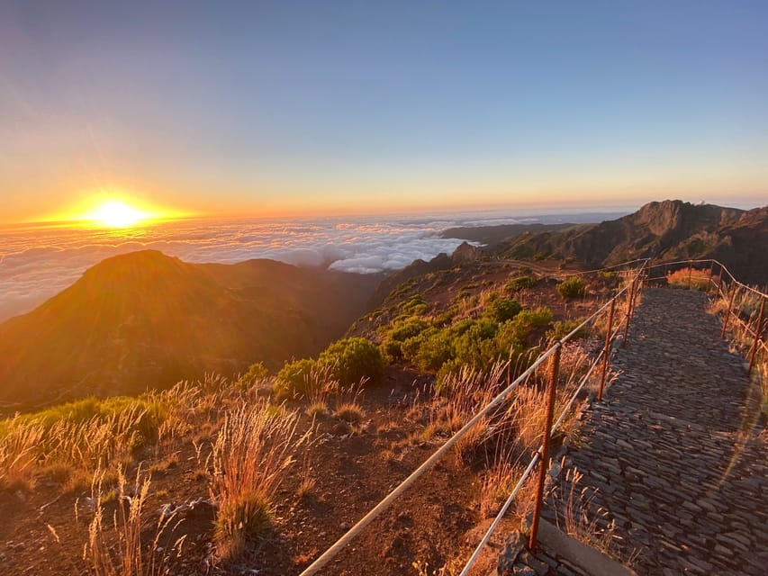 From Funchal: Madeira Peaks - Pico do Arieiro and Pico Ruivo - Pickup, van ride comfort, and the host briefing that keeps you on track