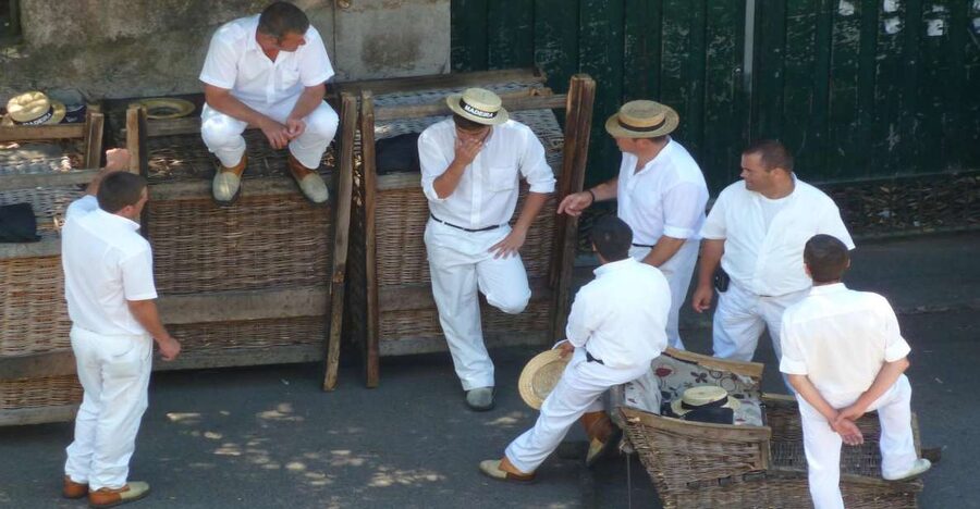 From Funchal: Nuns Valley, Monte and Sleigh Ride Tour - The pickup rhythm, and how you avoid the worst of the toboggan lines