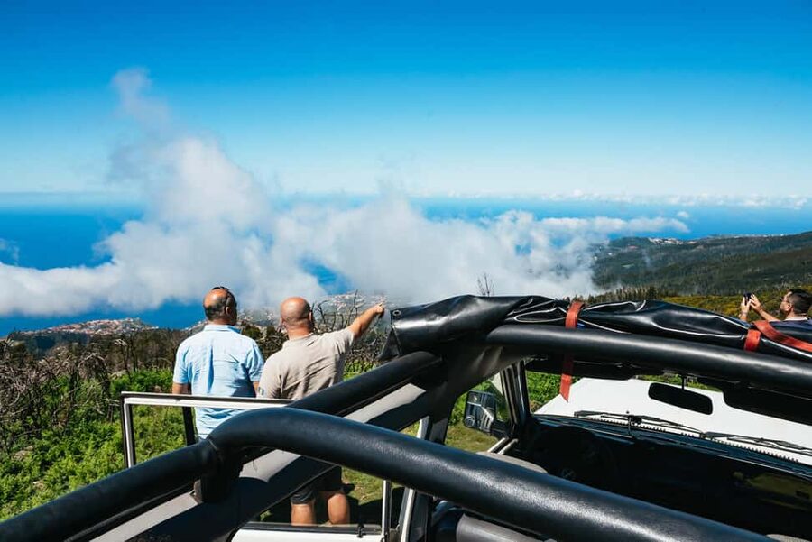 From Funchal: Porto Moniz and Seixal Day Tour by Jeep - Pickup in Funchal, and what the ride feels like