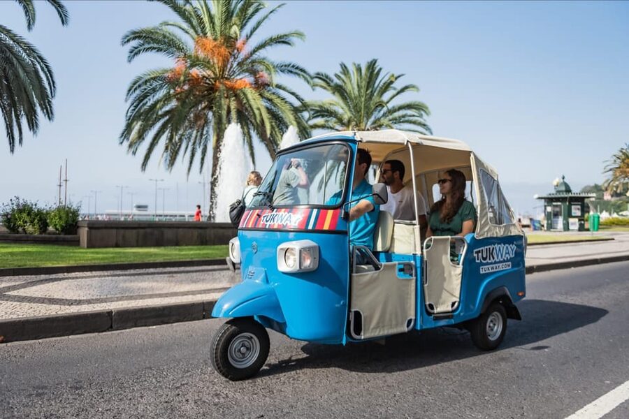Funchal: 2-Hour Tuk-Tuk Tour with Cable Car Finale - Fortaleza de São João Baptista: fort power and coastal views