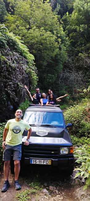 Funchal: 4WD Experience Skywalk to Seixal Porto Moniz, Fanal - São Vicente valley: quick pauses with real walking time