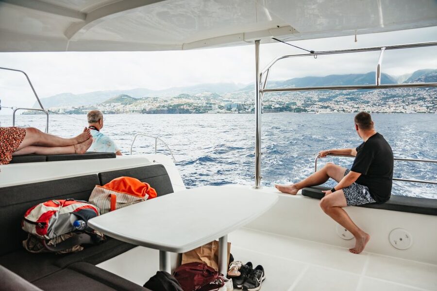 Funchal Bay: Dolphin & Whale Watch Luxury Catamaran Cruise - Funchal Bay wildlife hunt: how dolphin and whale watching really works