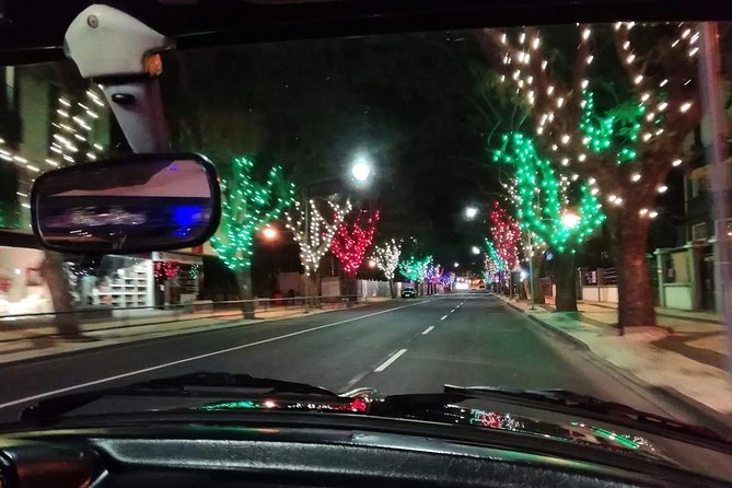 Funchal Christmas lights sightseeing night tour - A night drive through Funchal’s Christmas glow