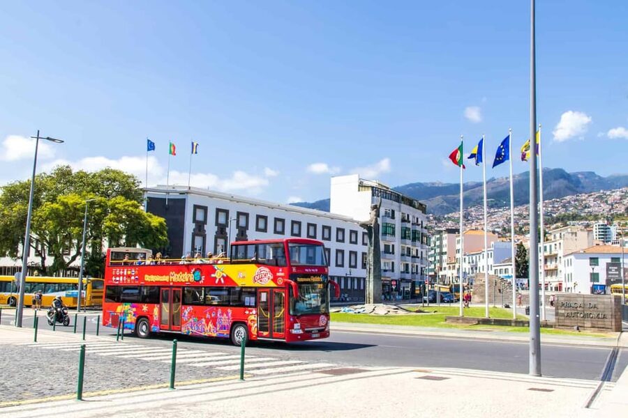 Funchal: City Sightseeing Hop-On Hop-Off Bus Tour - Blue Route (48 Hours Only): Up to Monte, Cable Car Territory, and the Jardim do Imperador