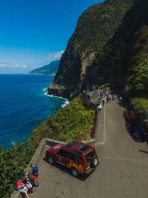 Funchal: Full-day Off-road Tour in West Madeira with Pickup - Getting picked up: red Land Rover, real timing, small-group comfort
