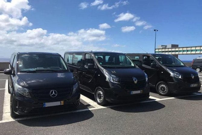 Funchal Private Transfers Service to Madeira Airport - What the Private Ride Feels Like, Sedan to 8-Seater Van Options