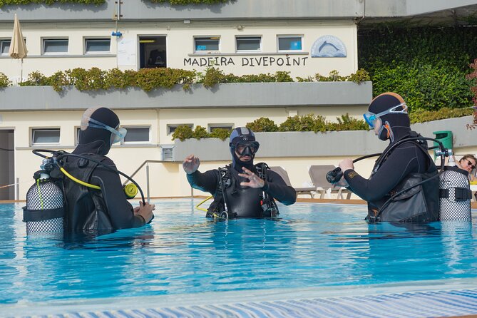 Funchal: Scuba Diving Experience for Beginners - Madeira Divepoint Start at Pestana Carlton, Right by the Water