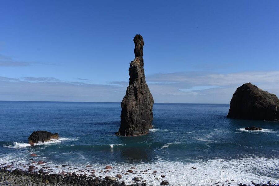 Funchal: Waterfalls, Volcanic Pools, and Fanal Forest Tour - Porto Moniz: the lava rock pool swim break you came for