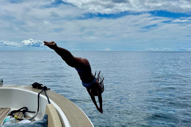 HD Private Boat Tour from Funchal – Swim, Paddle, Snorkel&Relax - Fajã dos Padres by boat, an island spot with water-only access