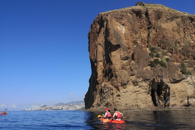 Kayak and Snorkeling Tour in Underwater Nature Reserve Garajau - Kayaking for about 2 hours, with real ocean conditions