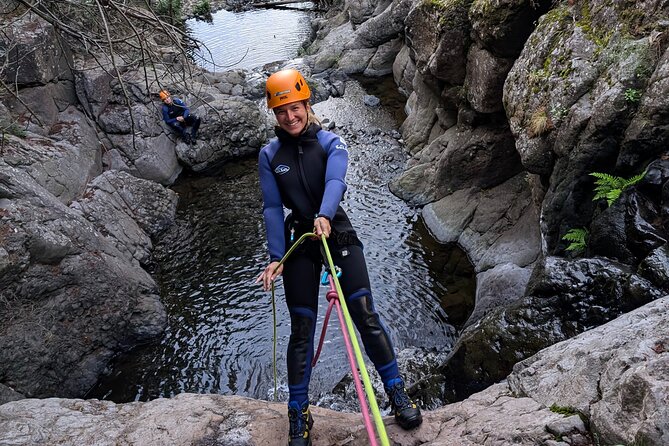 Level 2 - Canyoning Adventure - Intermediate | Funchal - Guide Energy, Photo and Video Moments, and Group Size