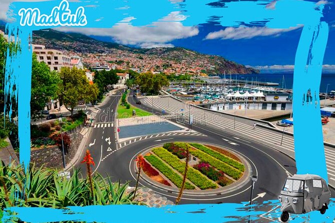 Madeira Botanical Gardens and Old Town Tuk Tuk Tour by MadTuk - The farmers market drive-by: local flavor in transit