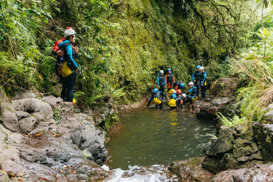 Madeira Canyoning Beginners – Easy & Fun Waterfall Adventure - The 15-minute rural walk to the canyon entrance