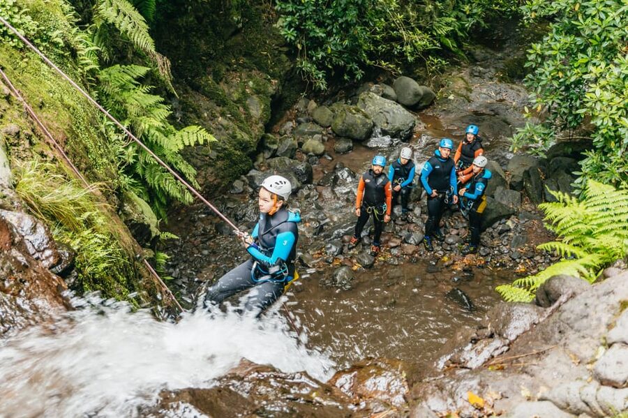 Madeira Canyoning Beginners – Easy & Fun Waterfall Adventure - Bar 21 to the secret stop: the pre-canyon moment that matters