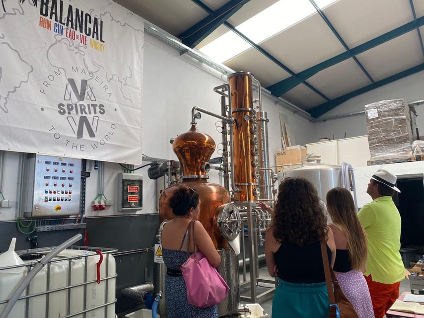 Madeira: Distilleries - The 4-hour rhythm: modern distillery, Engenho, and an ocean-view finale