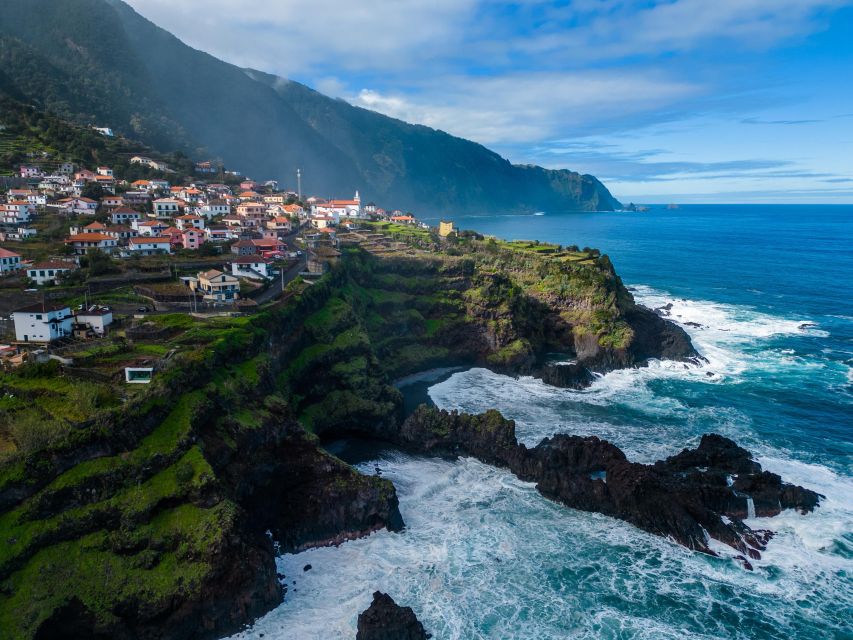 Madeira: Full-Day Jeep Tour, Natural Pools, Seixal & Fanal - São Vicente and Seixal: Black Sand Coast, Real Beach Time