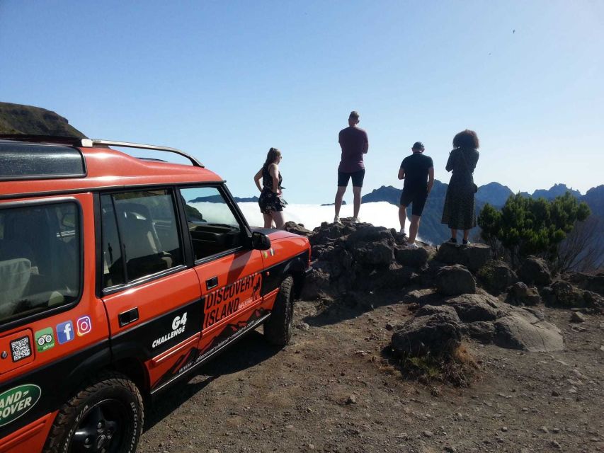 Madeira: Full-Day Porto Moniz Jeep Tour - Pickup From Funchal, Cabo Girão Skywalk, and Ponta de Sol
