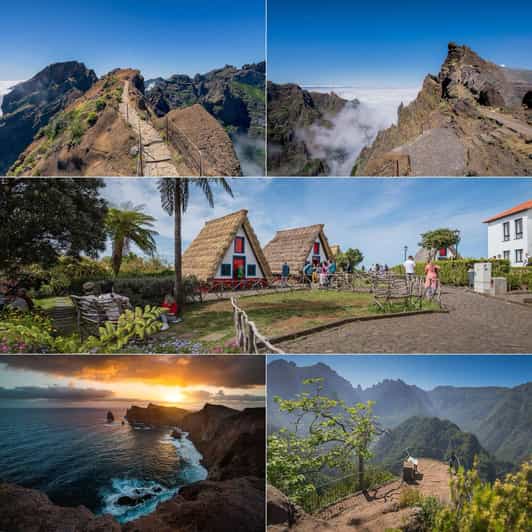 Madeira Funchal:East Tour Pico Arieiro & Santana&Laurissilva - Pico do Arieiro at 1818m, Madeira’s Highest Driveable Peak Moment