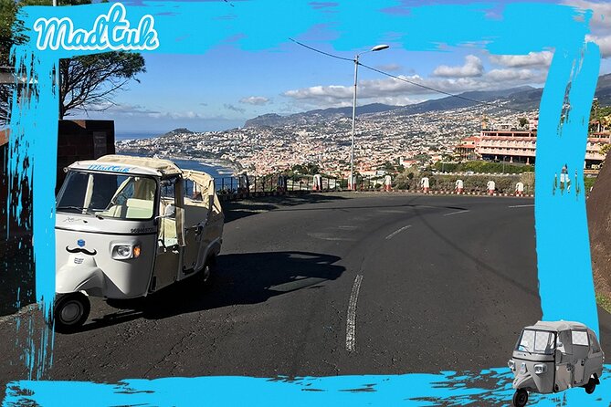 Madeira Garajau Christ King and Funchal Tuk Tuk Tour by MadTuk - The Madeira Islands viewpoint stop: quick photos, good perspective