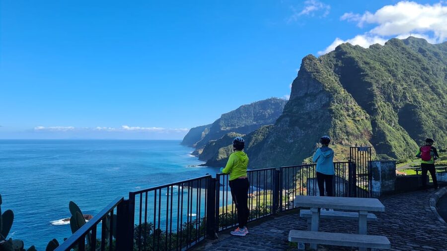 Madeira: Guided E-bike Tour of the North Coast - Laurel forest roads, small fields, vineyards, and exotic fruit