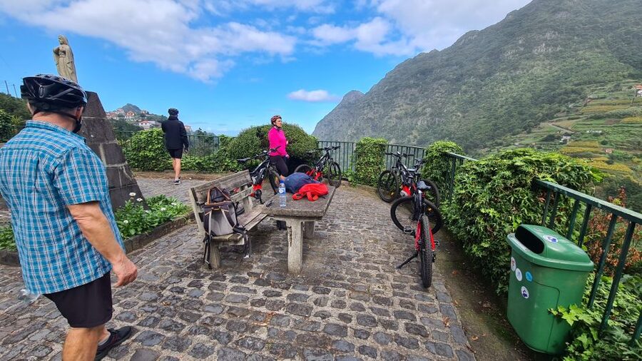 Madeira: Guided E-bike Tour of the North Coast - The small tunnel moment, then the Santana region shift