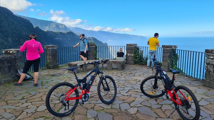 Madeira: Guided E-bike Tour of the North Coast - Miradouro da Beira da Quinta: the stop that frames the whole coast