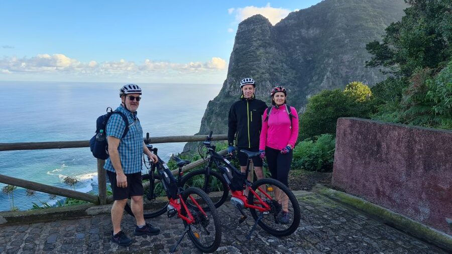 Madeira: Guided E-bike Tour of the North Coast - From hotel pick-up to Boaventura, you get set up fast