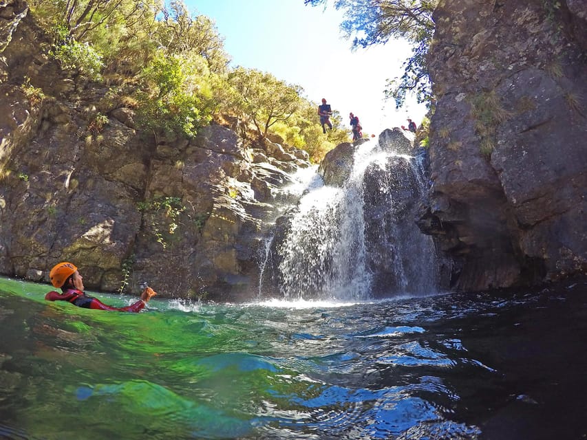 Madeira: Intermediate (Level 2) Canyoning Experience - Rappel and jumps, how safety and adrenaline actually work